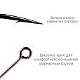 Одинарный крючок CF Round bent hook №8 15 шт