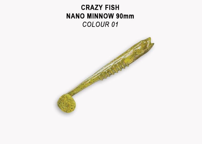 Nano minnow 3.5" 54-90-1-7-F
