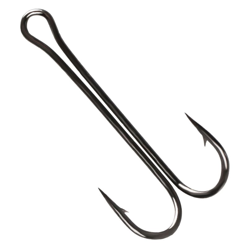 Двойной крючок CF Long tail double hook №2 50 шт