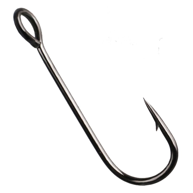Одинарный крючок CF Round bent hook №4 200 шт