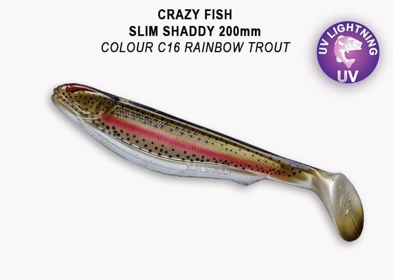 Slim shaddy 8" 58-200-C16-1