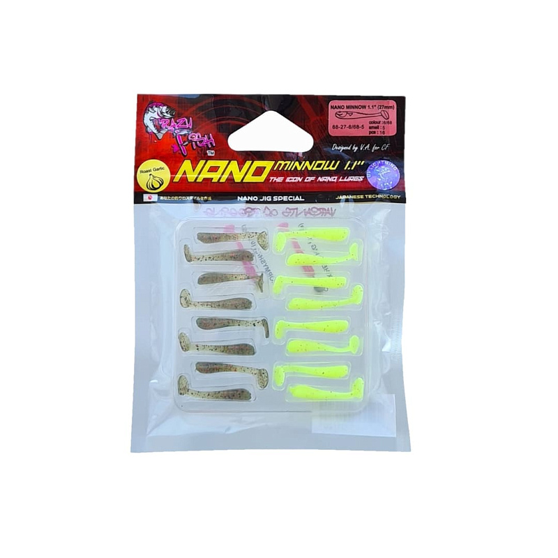 Nano minnow 1.1" 68-27-6/68-1