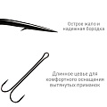 Двойной крючок CF Long tail double hook №6 50 шт