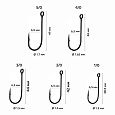 Одинарный крючок CF Jig hook №2/0 10 шт 