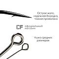 Одинарный крючок CF S hook №2 10 шт, серебряный