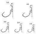 Офсетный крючок CF Wide Range Offset Hook №3/0 200 шт