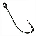 Одинарный крючок CF S hook №2 10 шт, черный