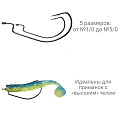 Офсетный крючок CF Wide Range Offset Hook №3/0 1000 шт