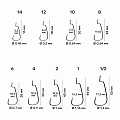 Офсетный крючок CF Offset joint hook №2 10 шт