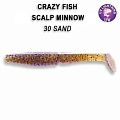 Scalp minnow 4" 18-100-30-6