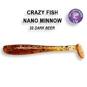 Nano minnow 1.6" 6-40-32-6