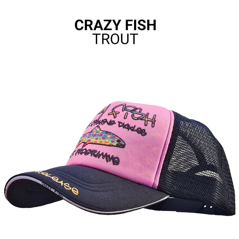 Кепка Crazy Fish Trout M