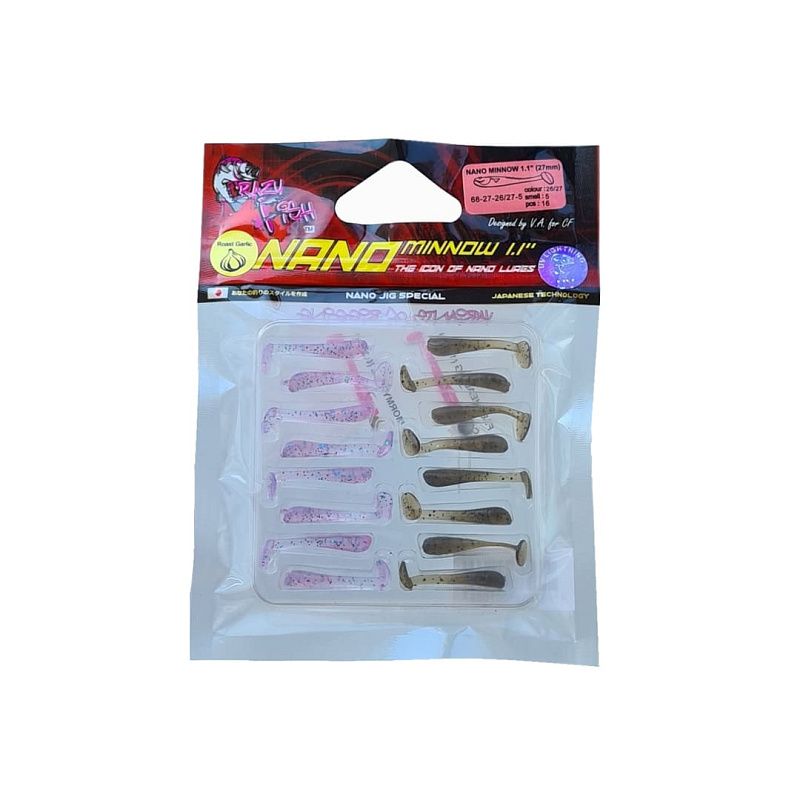 Nano minnow 1.1" 68-27-26/27-5