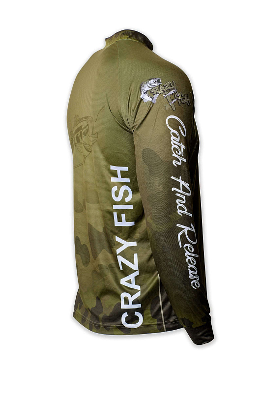 Джерси Crazy Fish Camo Fish Scale