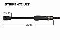 Спиннинг Strike 672 ULT