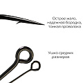 Одинарный крючок CF S hook №2 10 шт, черный