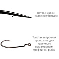 Офсетный крючок CF Big game offset hook №5/0 200 шт