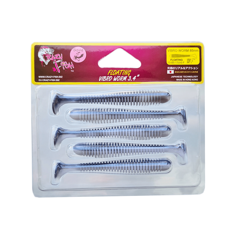 Vibro worm 3.4" 13-85-17d-6-F
