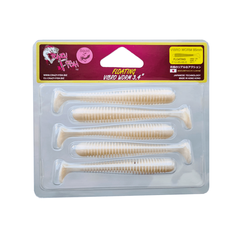 Vibro worm 3.4" 12-85-66-6-F