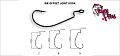 Офсетный крючок CF Wide Range Offset Joint Hook №5 15 шт