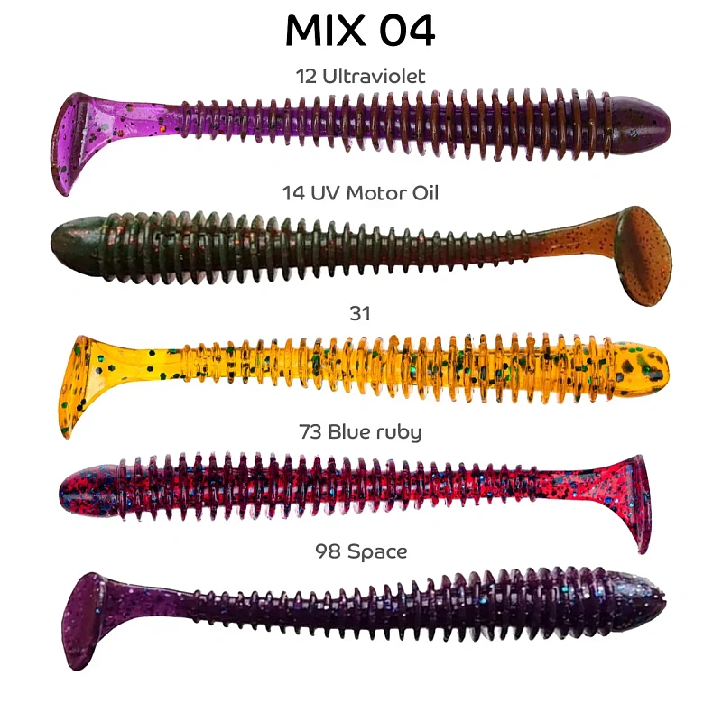 Vibro Worm 4'' 75-100-M04-6