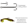 Двойной крючок CF Long tail double hook №1 50 шт
