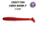 Vibro worm 3" 11-75-11-6