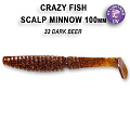 Scalp minnow 4" 18-100-32-6