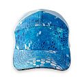 Кепка 7-панельная VEDUTA REPTILE SKIN Blue Water