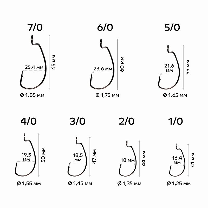 Офсетный крючок CF DN Offset Joint Hook №8 20 шт