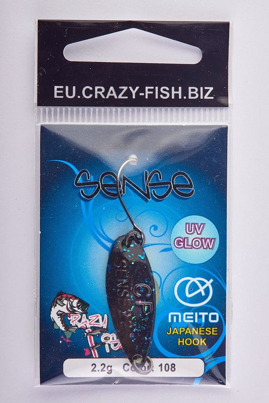 Колеблющаяся блесна Sense 2.2 г #108