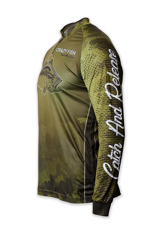 Джерси Crazy Fish Camo Fish Scale