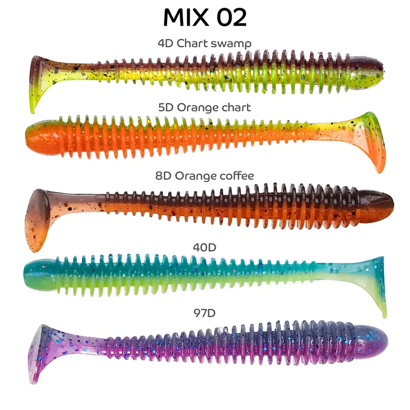 Vibro Worm 4'' 75-100-M02-6