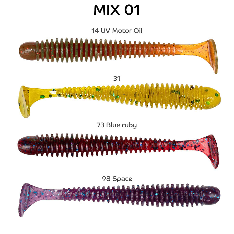 Vibro worm 2" 3-50-M01-6
