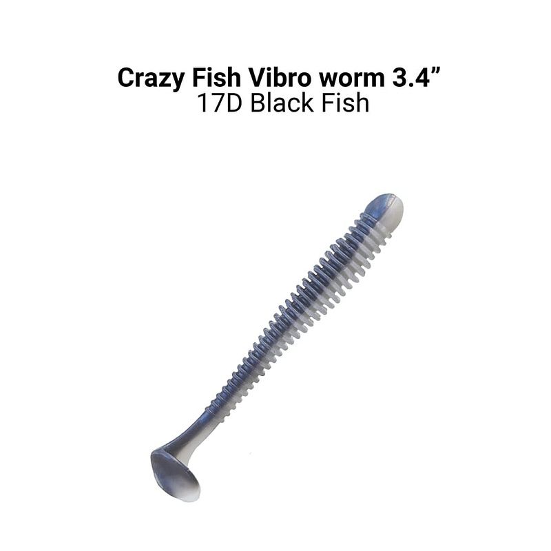 Vibro worm 3.4" 13-85-17d-6-F