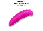 MF H-Worm inline 0.7" 60 шт (6*10) 62-17-101-7-EF