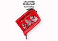 Кошелек для блесен 13х10х3 Crazy Fish Spoon Case (Red)