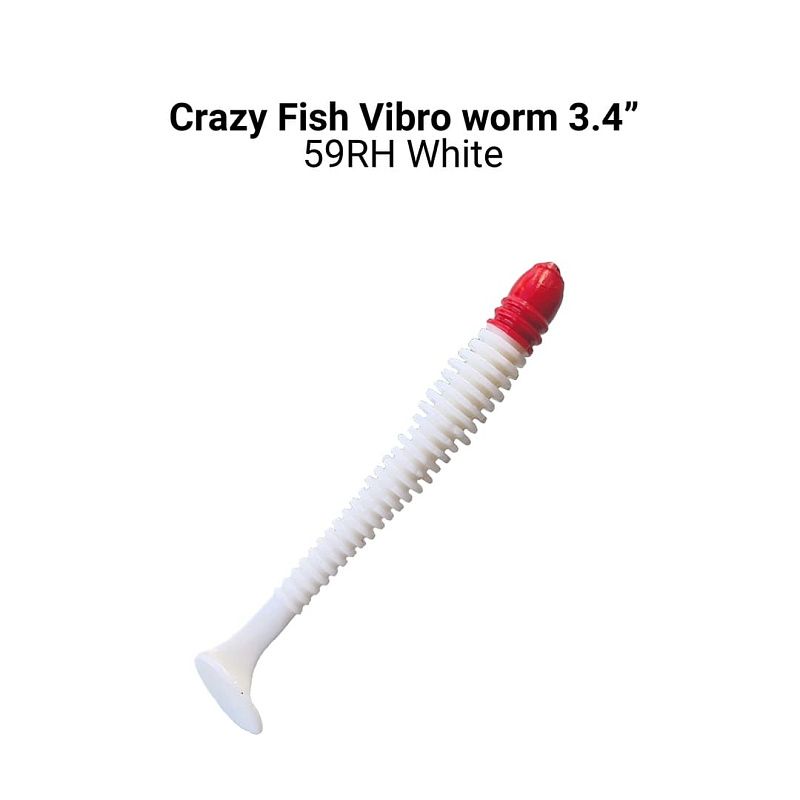 Vibro worm 3.4" 12-85-59RH-6-F