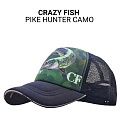 Кепка Crazy Fish Pike Hunter Camo L