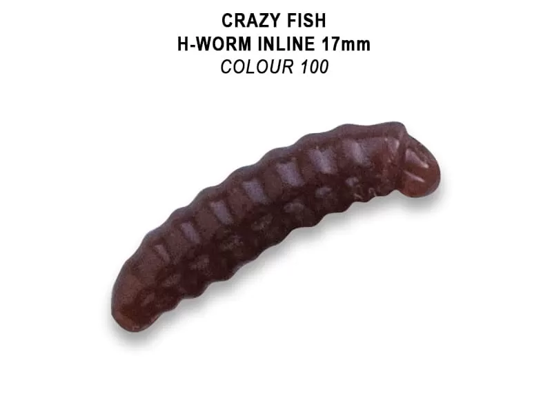 MF H-Worm inline 1.1" 20 шт (2*10) 63-28-100-9-EF