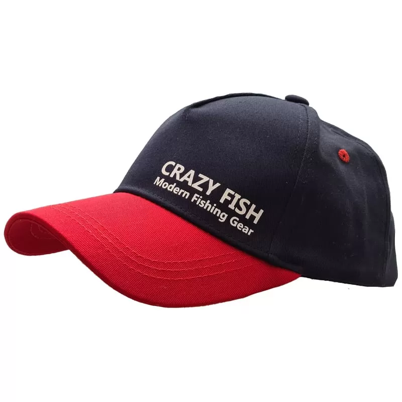 Кепка Crazy Fish Modern blue-red XL